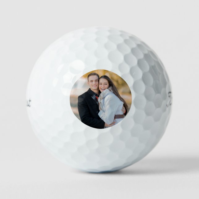 Create Your Own Simple Photo Golf Balls (Front)