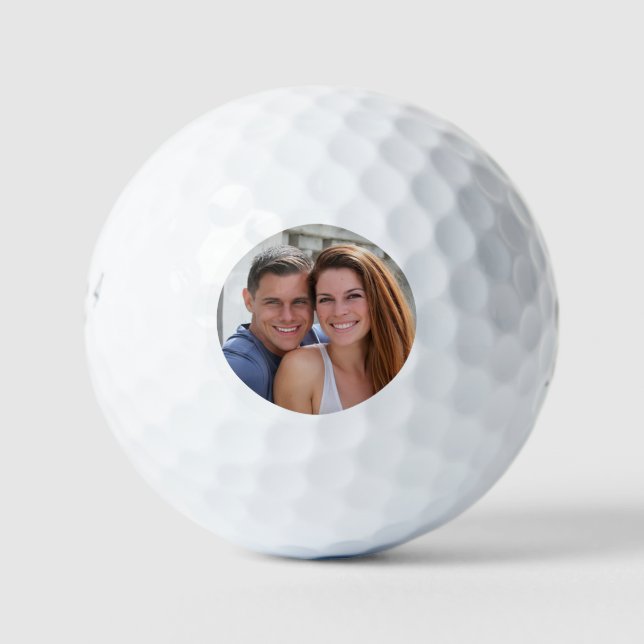 Create Your Own Simple Photo Golf Balls (Front)