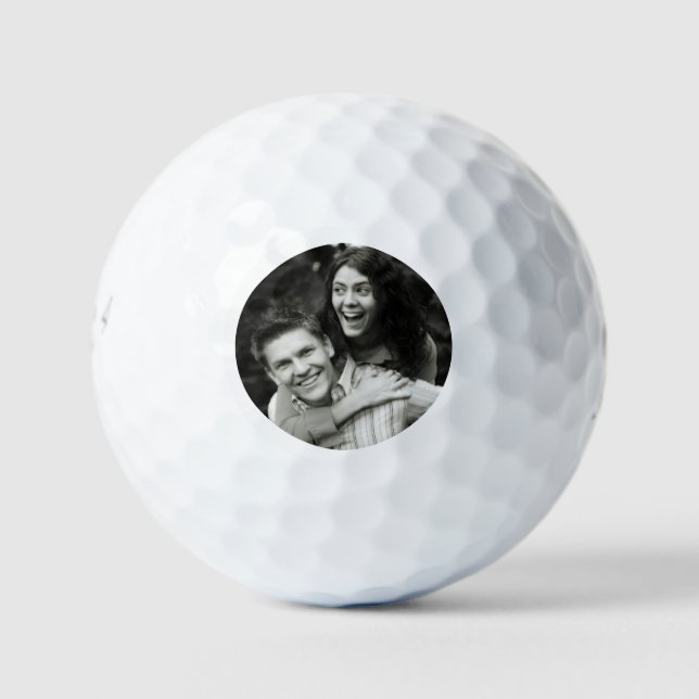 Create Your Own Simple Photo Golf Balls (Front)