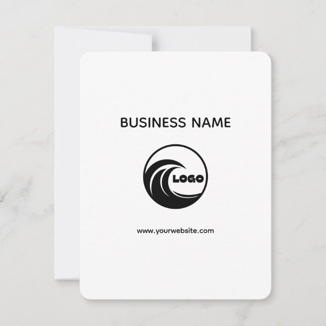 Create Your Own Simple Professional 4.25" x 5.5" Invitation (Front)