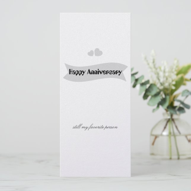 Create Your Own Simple Professional 4" x 9.25" Invitation (Standing Front)