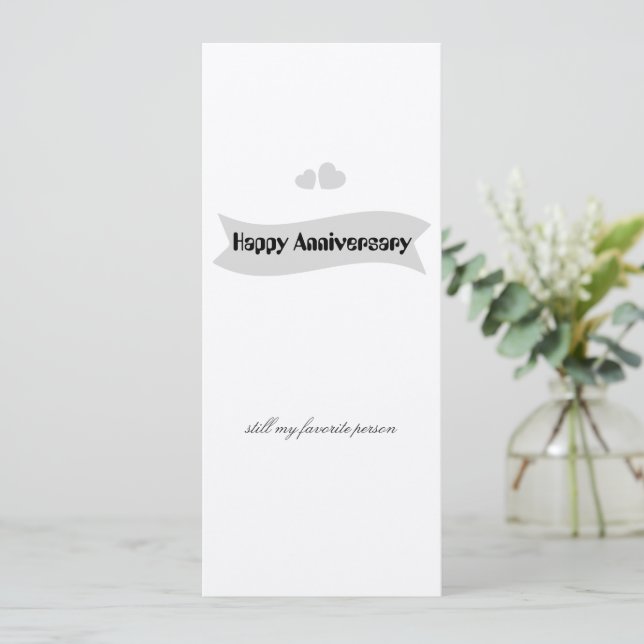 Create Your Own Simple Professional 4" x 9.25" Invitation (Standing Front)