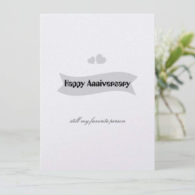 Create Your Own Simple Professional 5.5" x 7.5" Invitation (Standing Front)