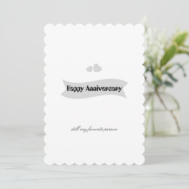 Create Your Own Simple Professional 5" x 7" Invitation (Standing Front)