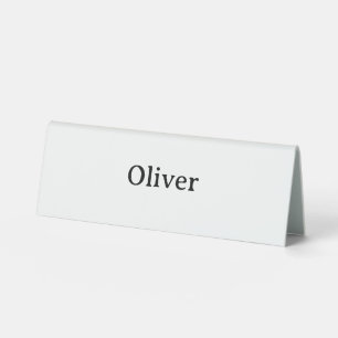 Create Your Own Simple Professional 6" X 2"
