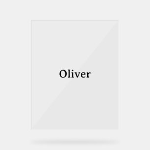 Create Your Own Simple Professional 8" x 10" Acrylic Sign