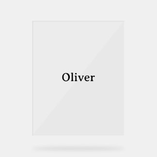 Create Your Own Simple Professional 8" x 10" Acrylic Sign