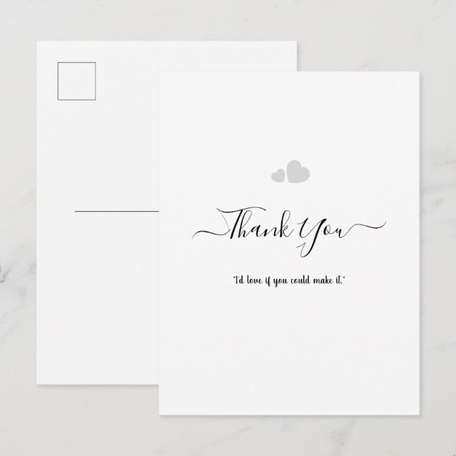 Create Your Own Simple Professional Flat Holiday Postcard (Front/Back)