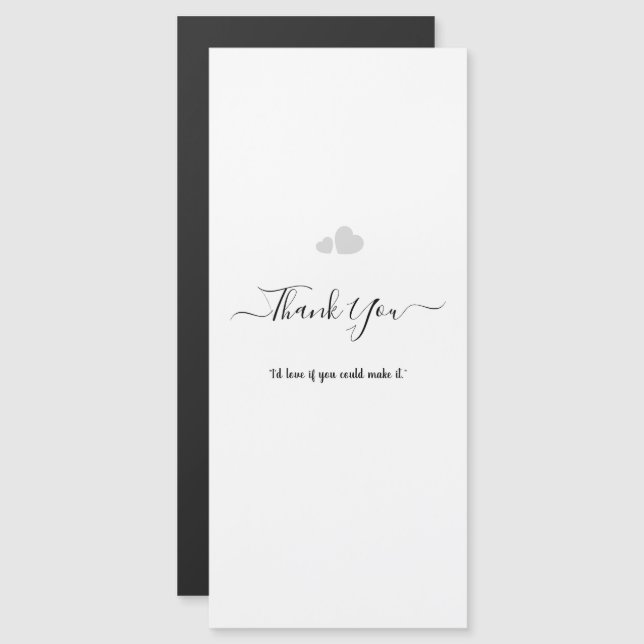 Create Your Own Simple Professional Magnetic Card (Front/Back)
