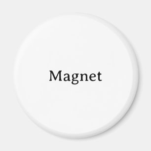 Create Your Own Simple Standard 2¼ Inch Circle Magnet