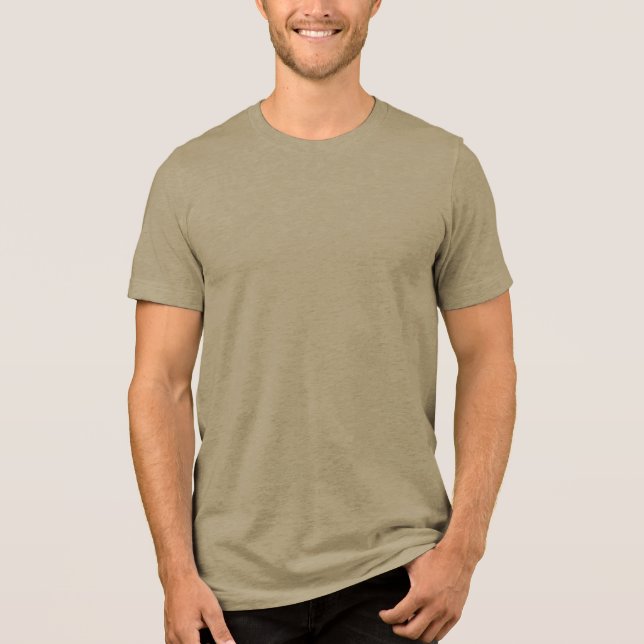 Create Your Own simple Tri-Blend Shirt (Front)
