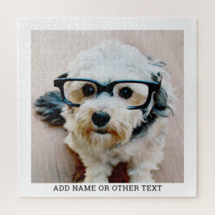 Create Your Own Single Photo Gallery white border Jigsaw Puzzle