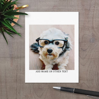 Create Your Own Single Photo Gallery white border Postcard