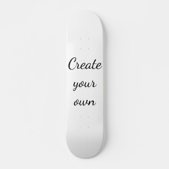 Create your own skateboard (Front)