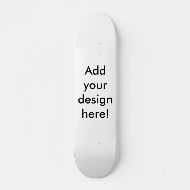 Create Your Own Skateboard (Front)