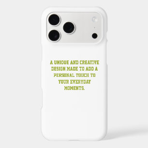 Create Your Own Slim iPhone 17 Pro Max Case