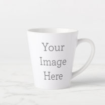 Create Your Own Small 12oz Latte Mug