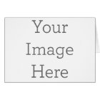 Create Your Own Small 4"x5.6" Folded Greeting Card