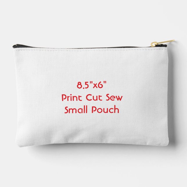 Create Your Own Small Accessory Pouch (Back)