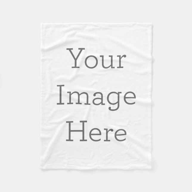 Fleece Blanket, Small 76.2 cm x  101.6 cm (30" x 40") (Front)