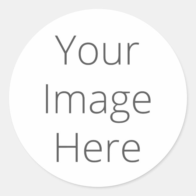 Create Your Own Small Round Sticker (Front)