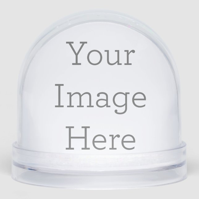 Custom Dome Snow Globe (Front)