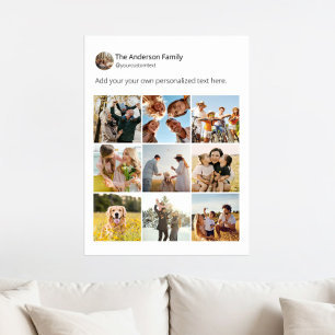 Create Your Own Social Media Photo Collage Poster