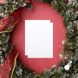 Create Your Own Soft Touch Gold 5x7 Foil Holiday Card