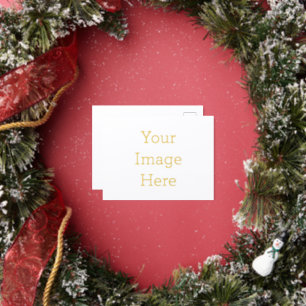 Create Your Own Soft Touch Gold Foil Invitation Postcard