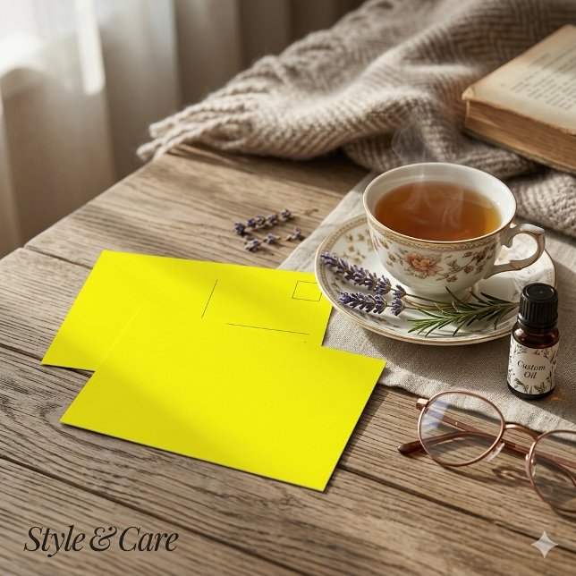 Create Your Own Solid Colour Glossy Postcard (Create Your Own Solid Color Glossy Postcard)