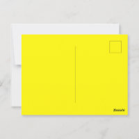 Create Your Own Solid Colour Glossy Postcard