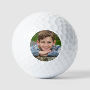 Create Your Own Son Photo Custom Pic Double Sided Golf Balls