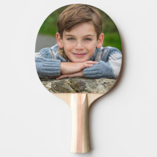 Create Your Own Son Photo Custom Pic Double Sided Ping Pong Paddle