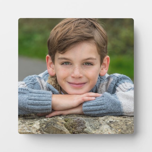 Create Your Own Son Photo Custom Pic Double Sided  Plaque (Front)
