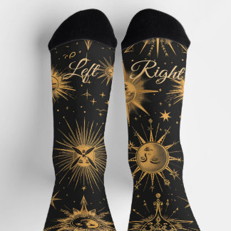 Create Your Own Space Anomolies Celestial Socks