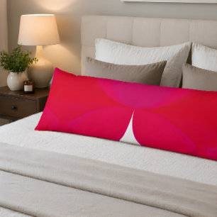 Create Your Own Spanish Red and White Purple Shade Body Cushion
