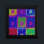 Create Your Own Special Santa HoHoho Pop Art  Gift Box<br><div class="desc">Special Santa HoHoho Pop Art colours Santa's art is amazing. While there are a lot of funny Santa's art designs every Christmas, this holiday season is going to be amazing because Christmas must be special in our homes and in our hearts as the true season of giving and sharing this...</div>