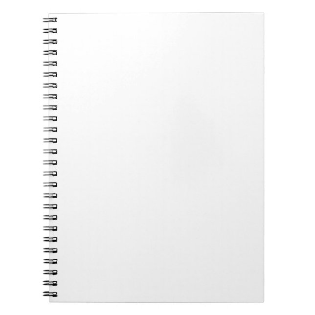 Create Your Own Spiral Bound Notebook Journal (Front)