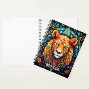 Create Your Own Spirit Animal Lion Mosaic Planner