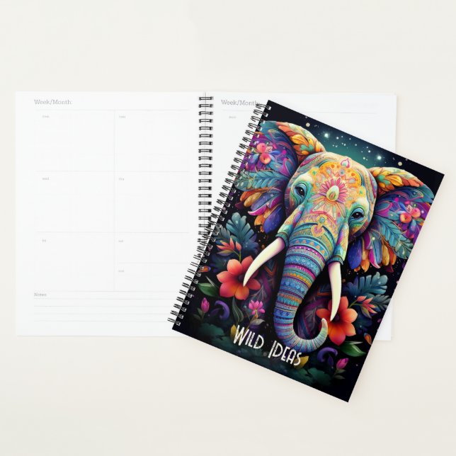 Create Your Own Spiritual Elephant Totem Animal Planner (Display)
