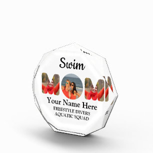 Create your own sports mum photo collage swim mum