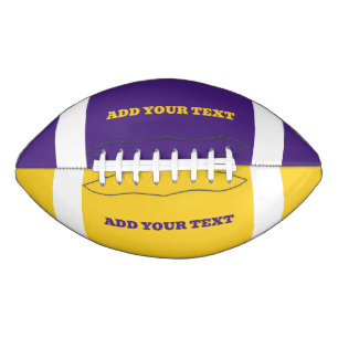 Create Your Own Sports Themed Custom American Football