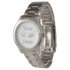 Create Your Own Sporty White Silicon Watch