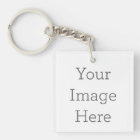 Create Your Own Square Acrylic Keychain