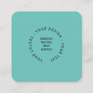 Create Your Own Square Business Card