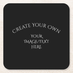 Create Your Own Square Paper Coaster