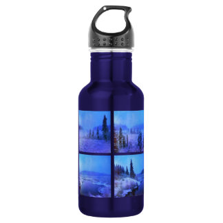 Create Your Own Square Photo Collage 532 Ml Water Bottle