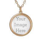 Create Your Own Square Silver Plated Necklace