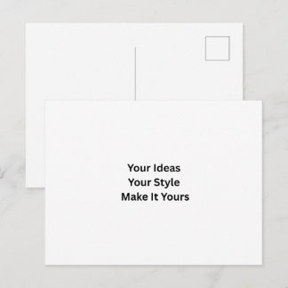 Create Your Own Standard 4.25" x 5.6" Postcard