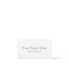 Create Your Own Standard Business Card
